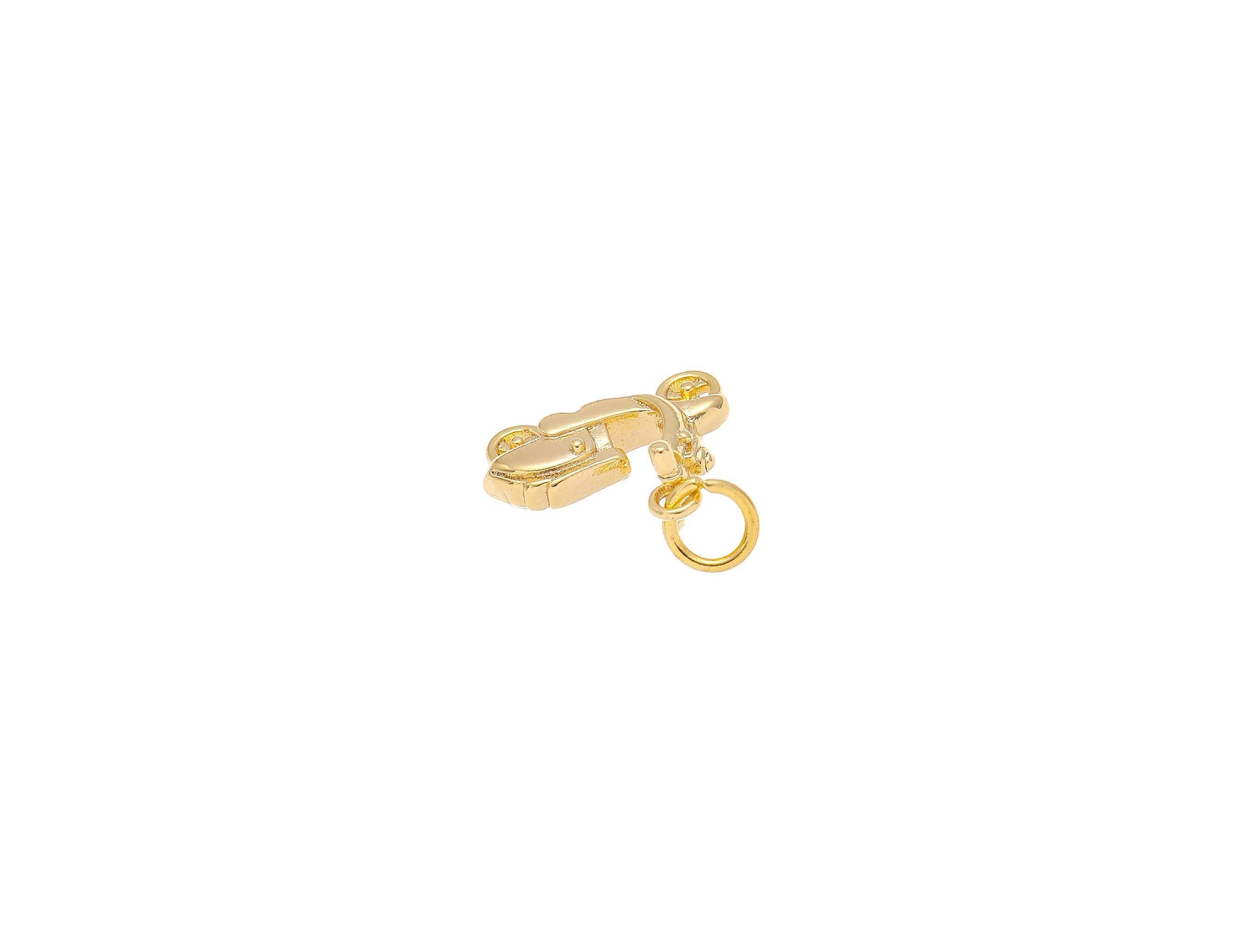 18k Gold Vespa Charm
