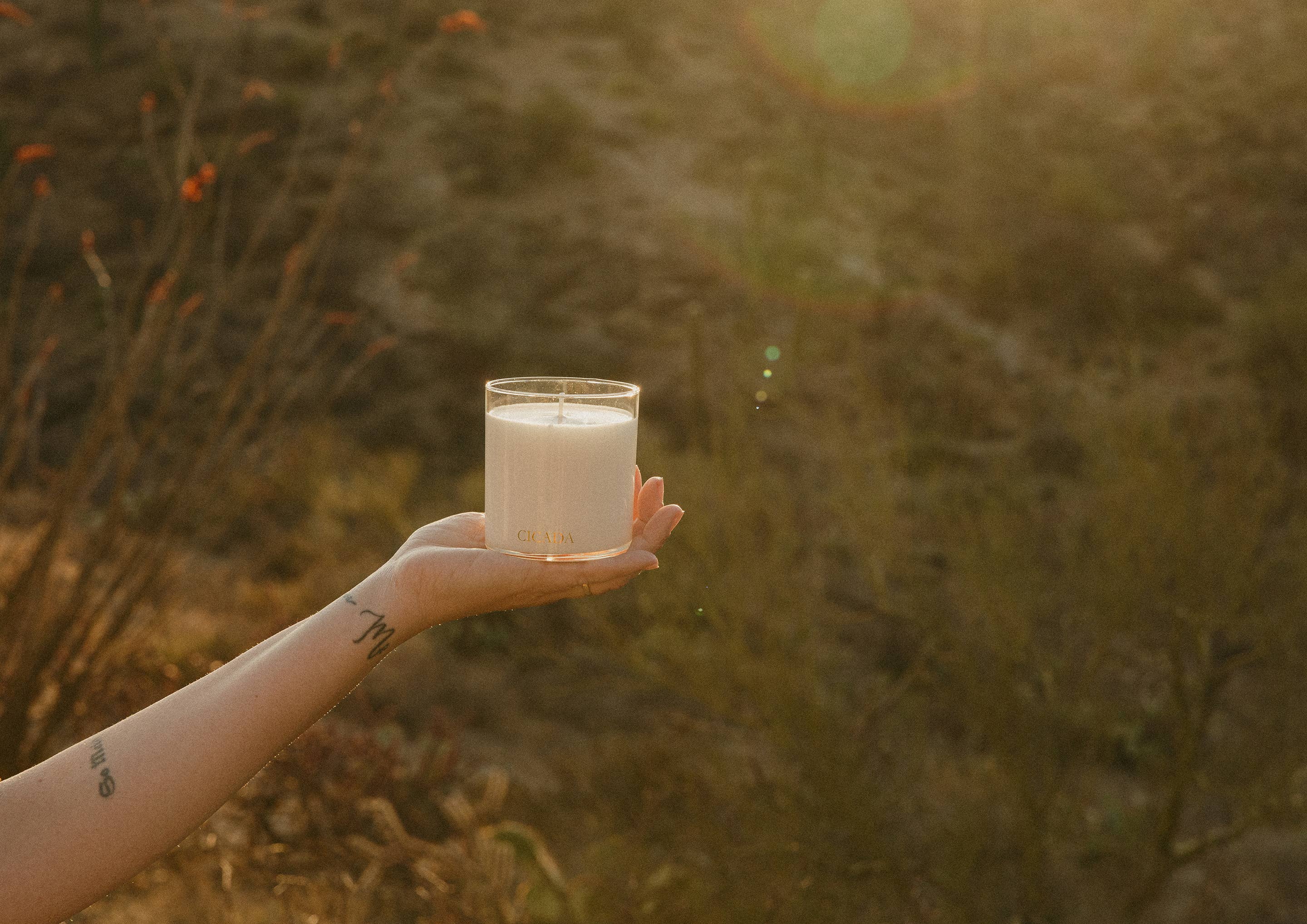 No. 05 Medium Candle - Desert blossoms