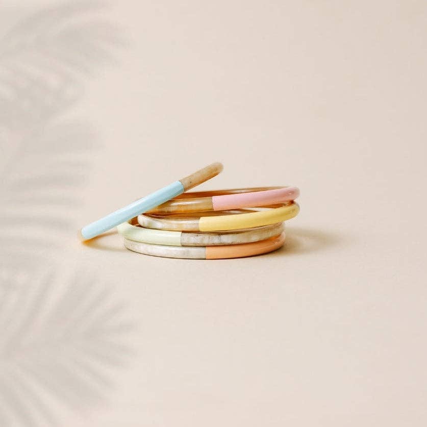 Pastel Seaside Bangle Set