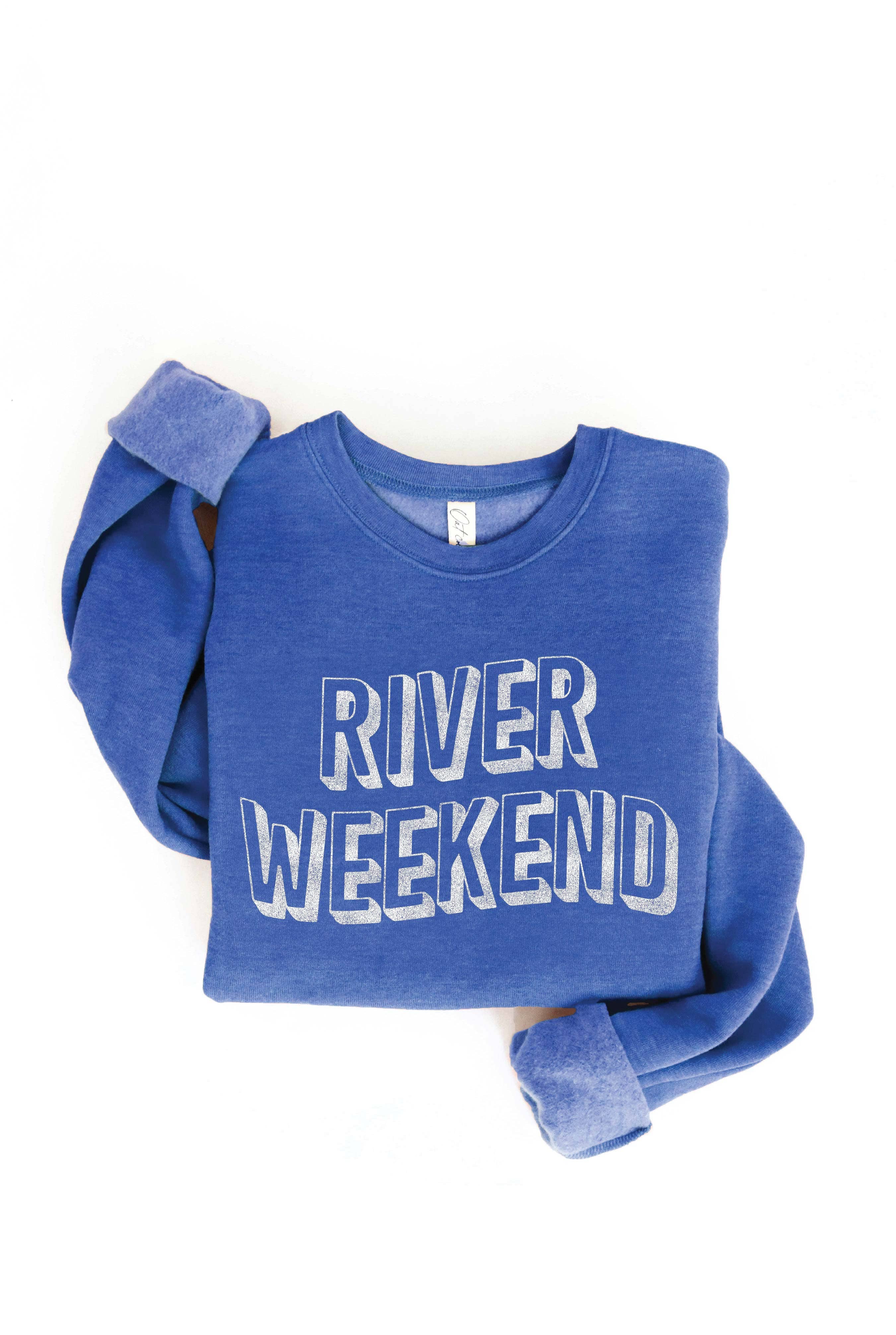 RIVER WEEKEND Graphic Sweatshirt