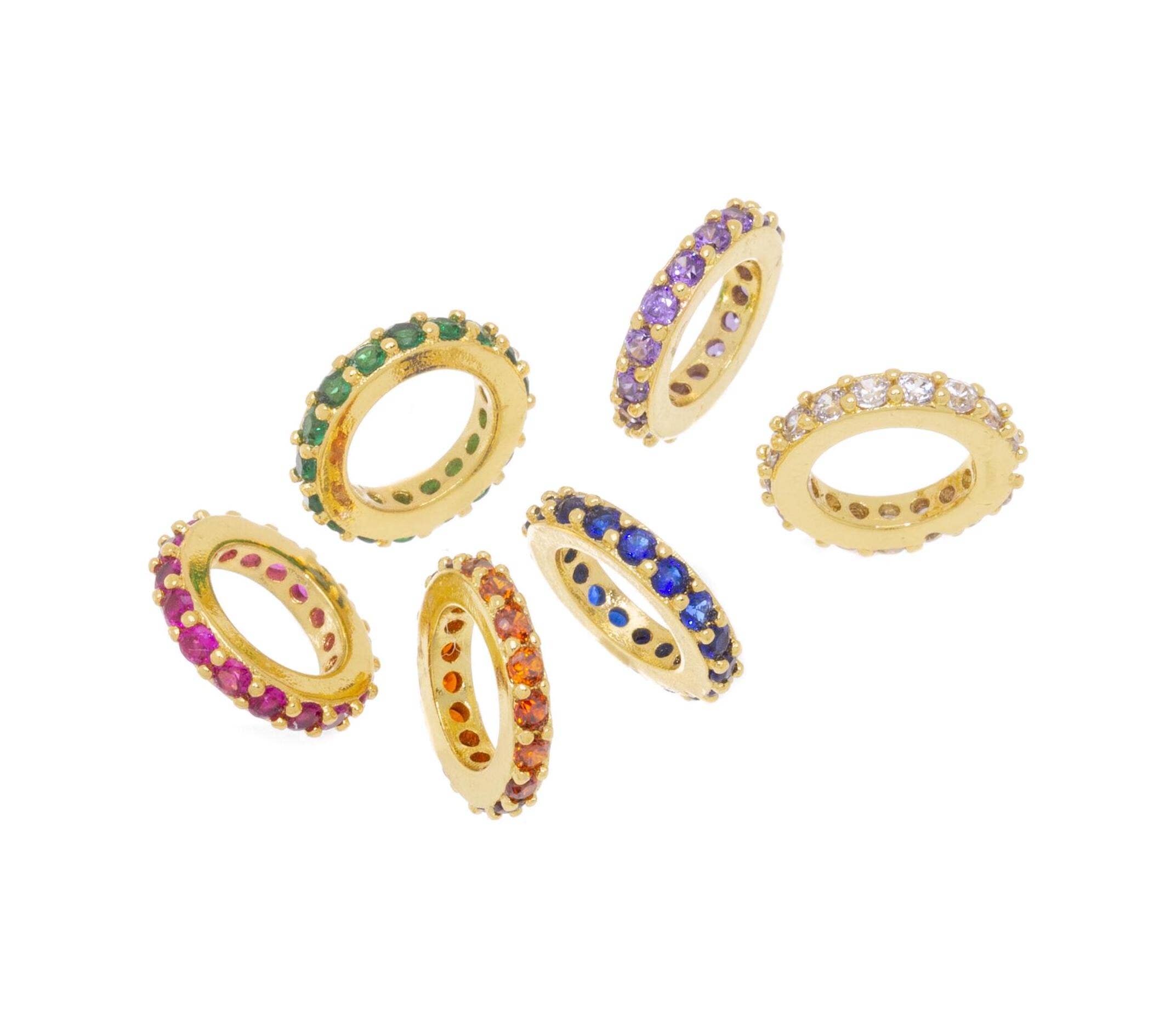Rondelle Spacer for Bracelets and Necklaces