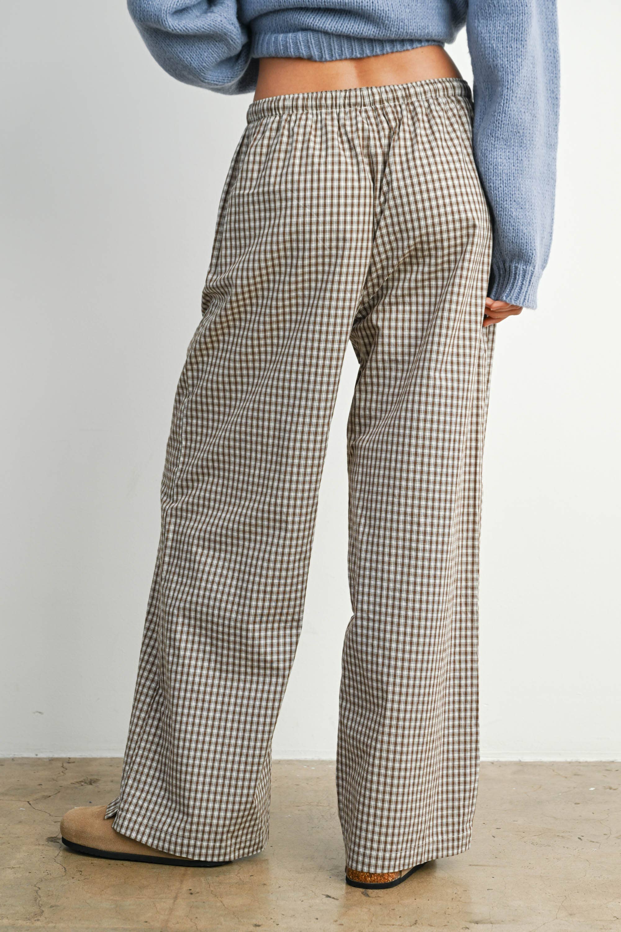 Loose-Fit Adjustable Tie-Front Pants - BMP7854