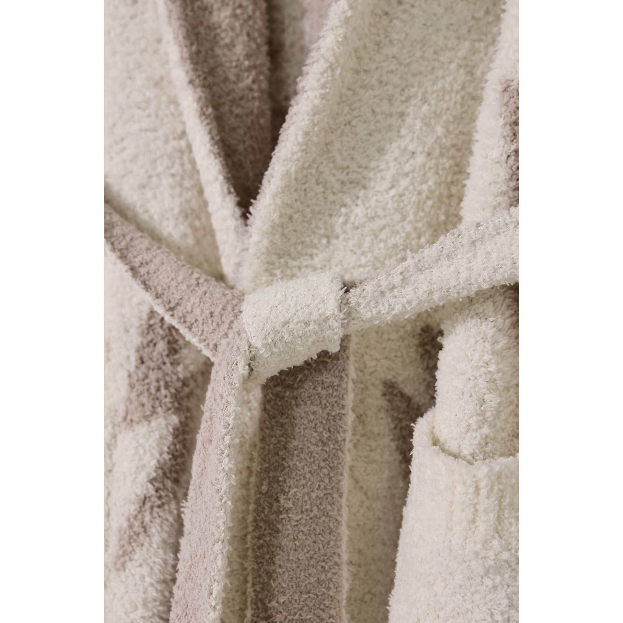 Hooded Lightning Bolt Luxe Robe