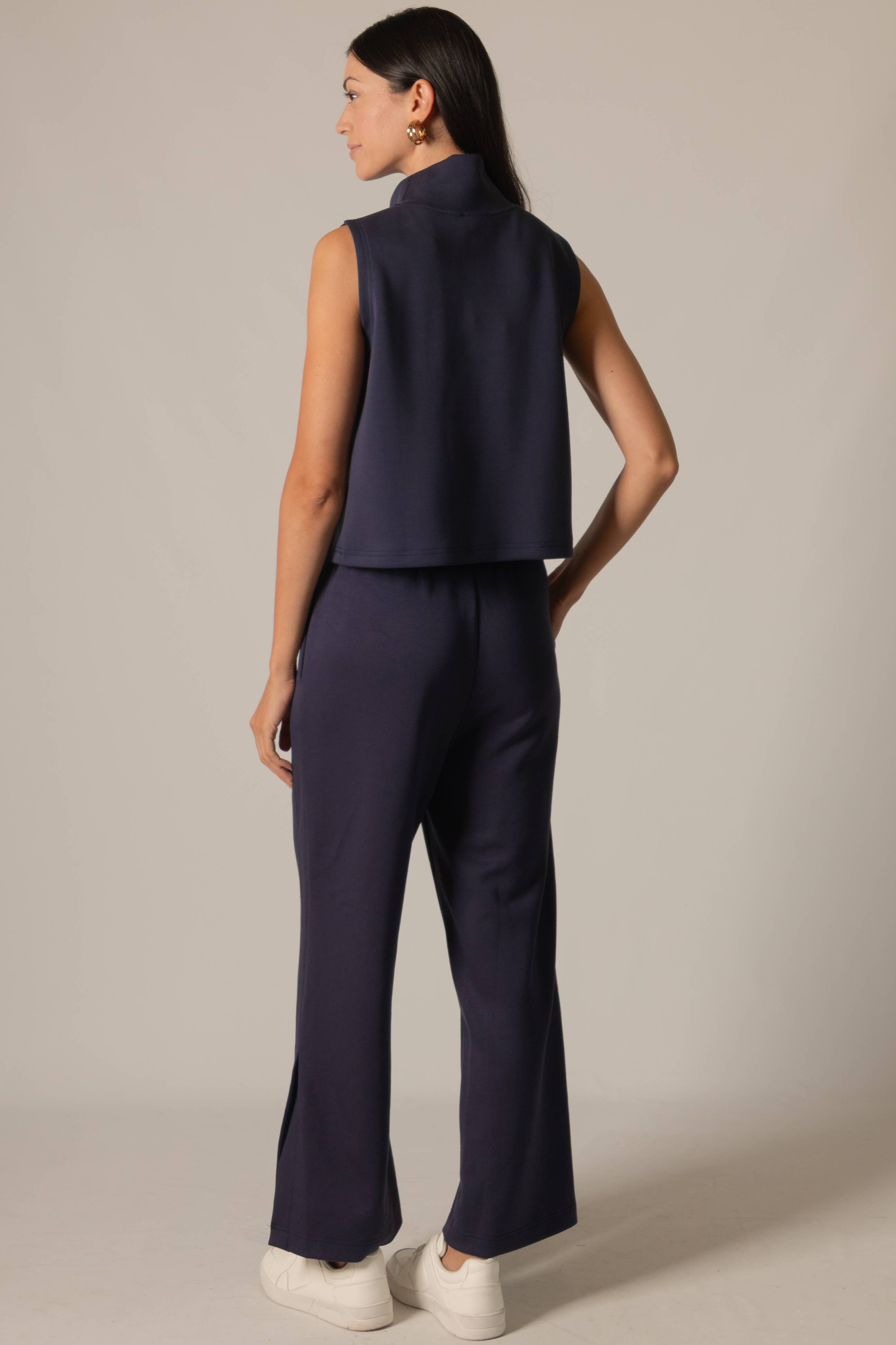 Butter Modal Cowl Neck Sleeveless Top