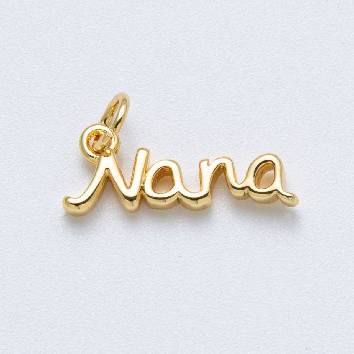 Nana Minimalist Script Charm