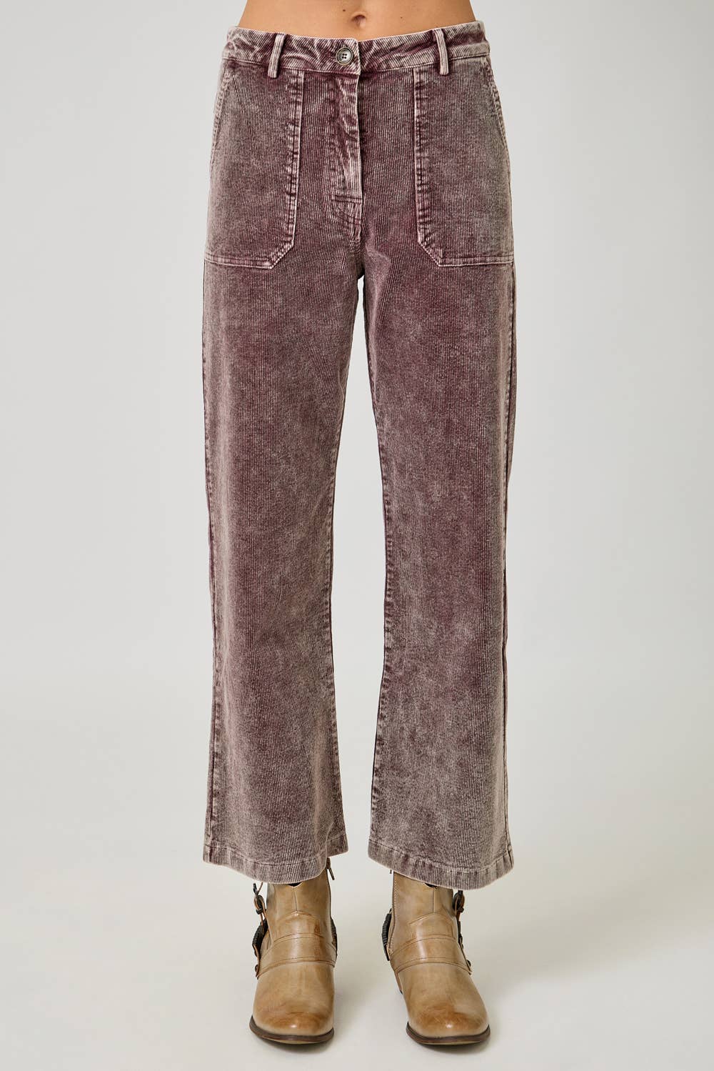 Washed Corduroy Trousers