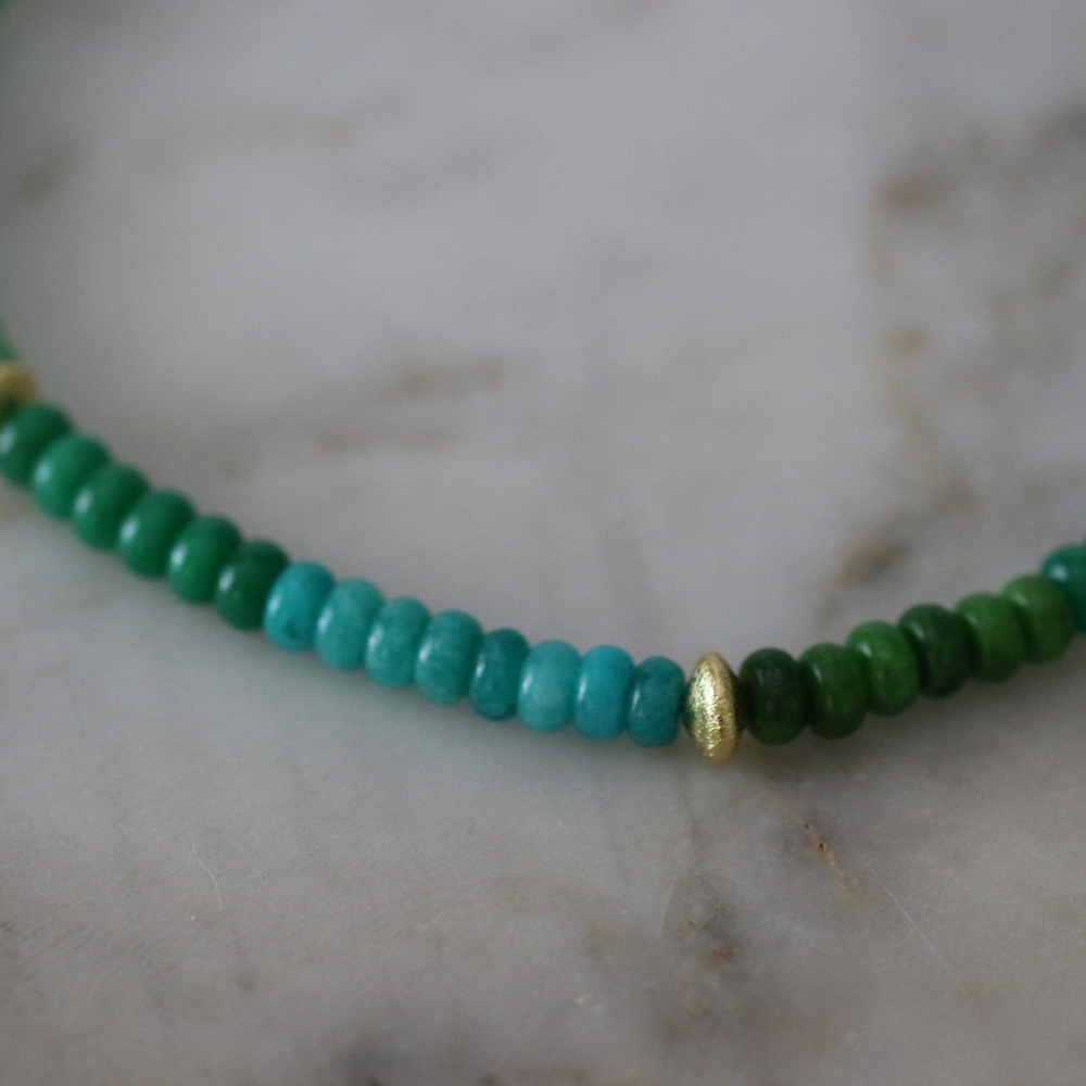 Elizabeth Gemstone Necklace