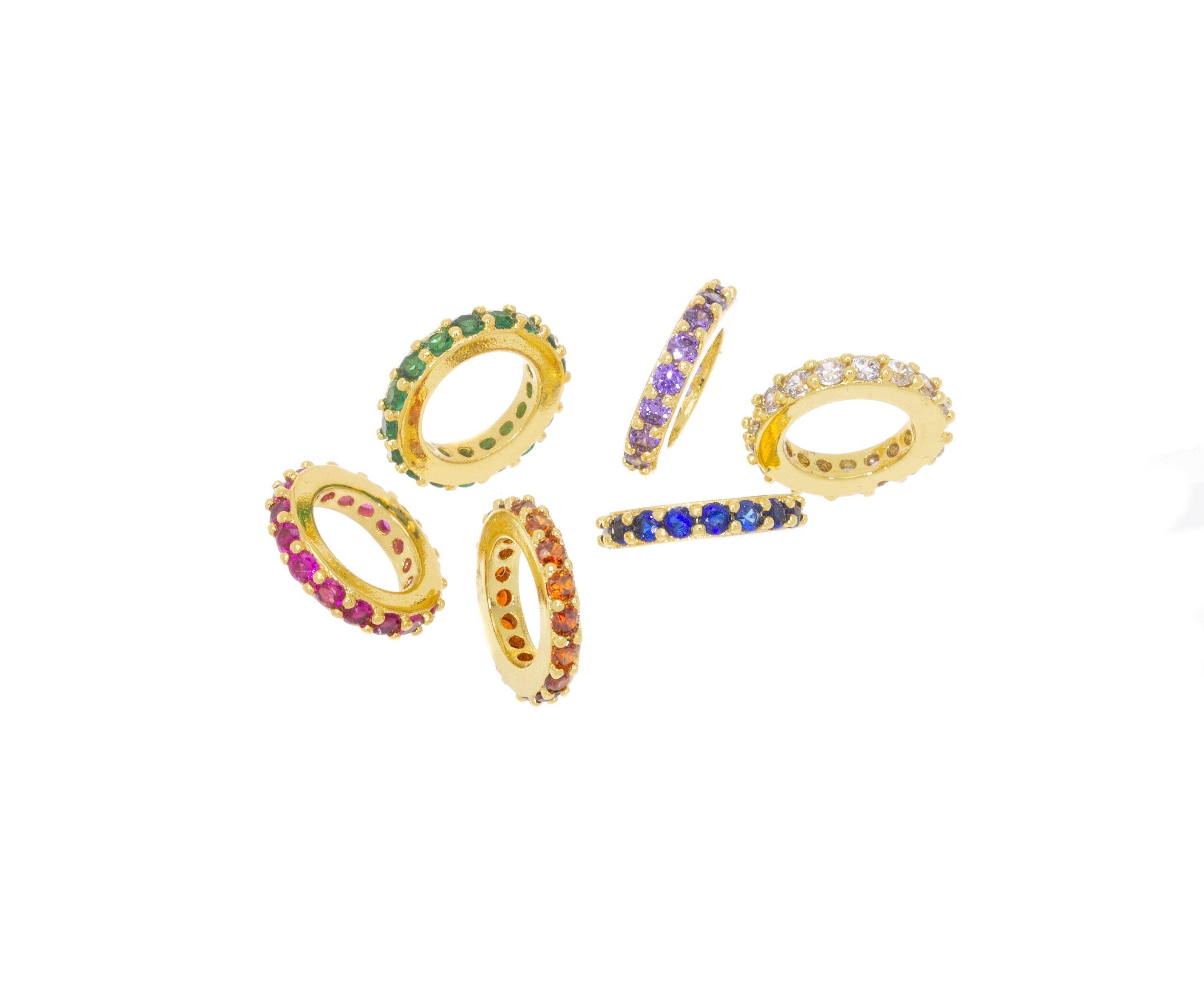 Rondelle Spacer for Bracelets and Necklaces