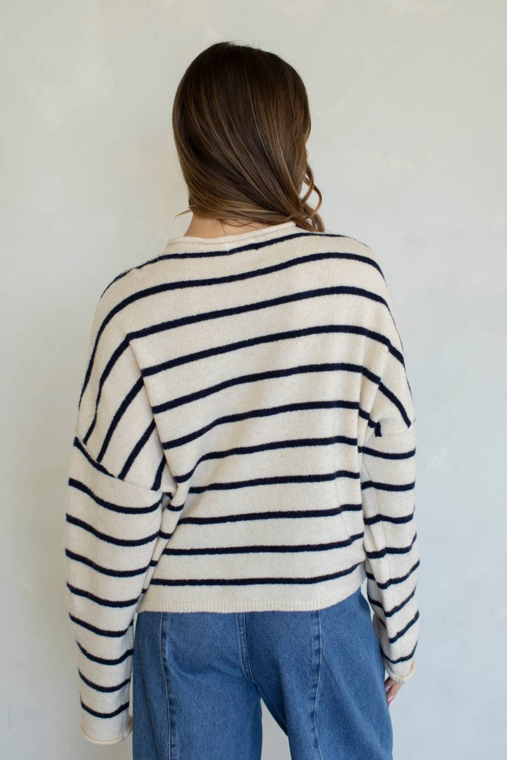 Cabana-Striped Piper Cardigan