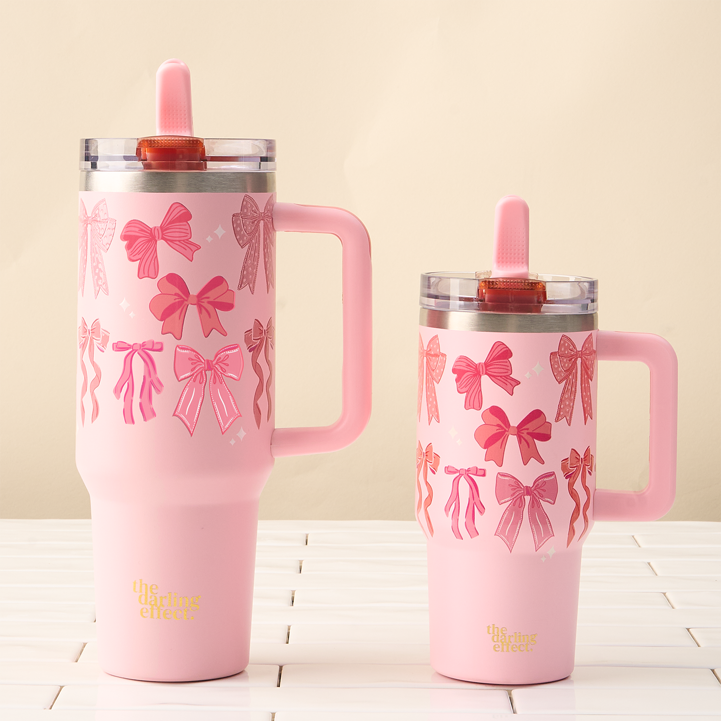 Blushing Bows Tumbler