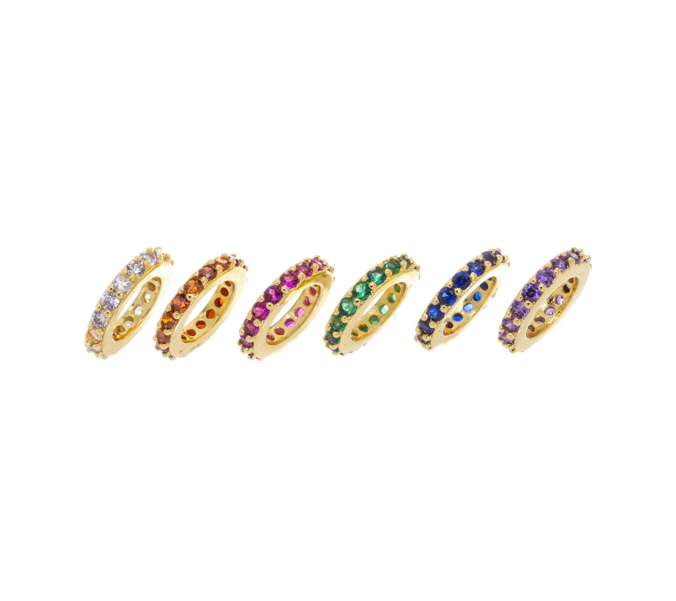 Rondelle Spacer for Bracelets and Necklaces