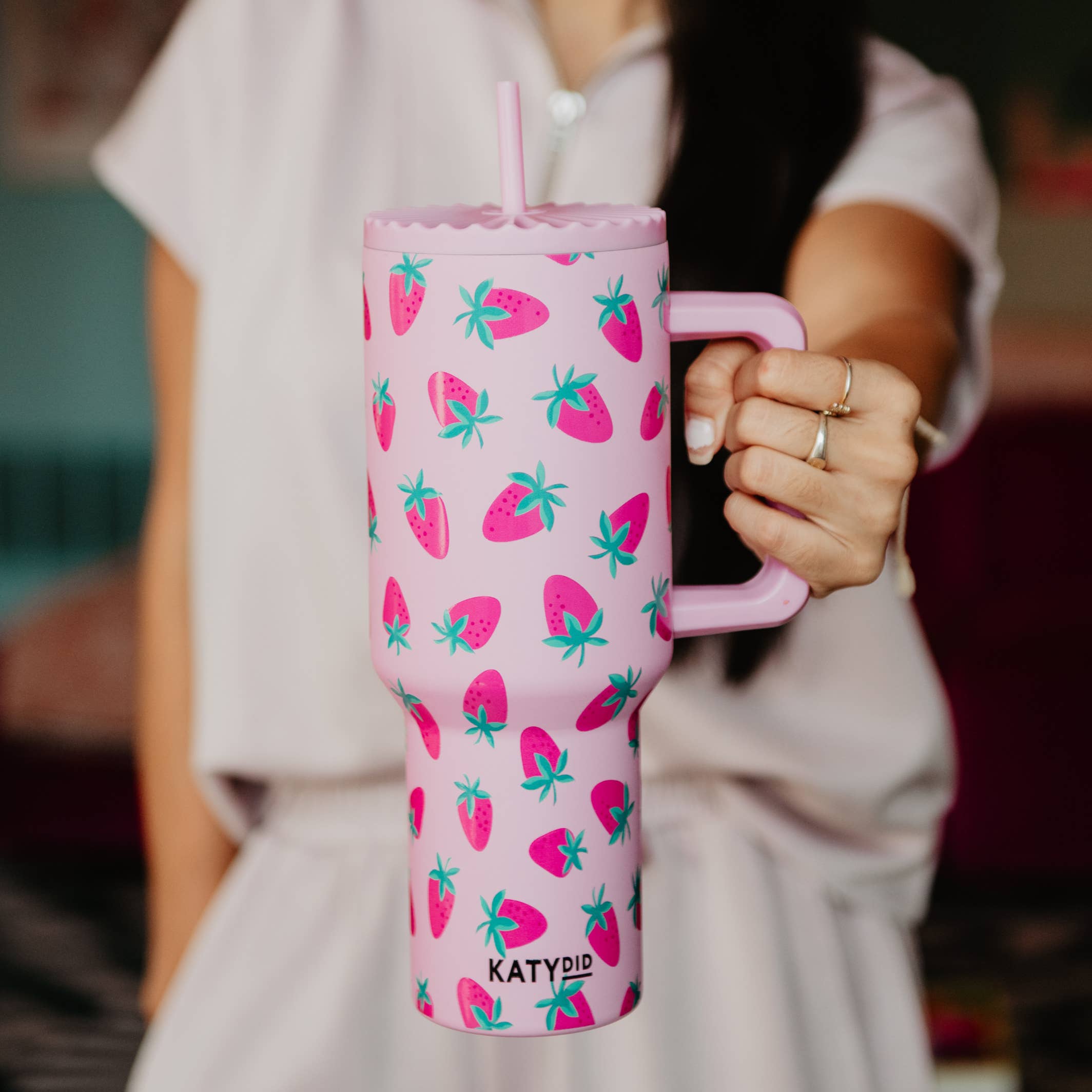 Subtle Strawberry Wholesale 38 Oz Tumble