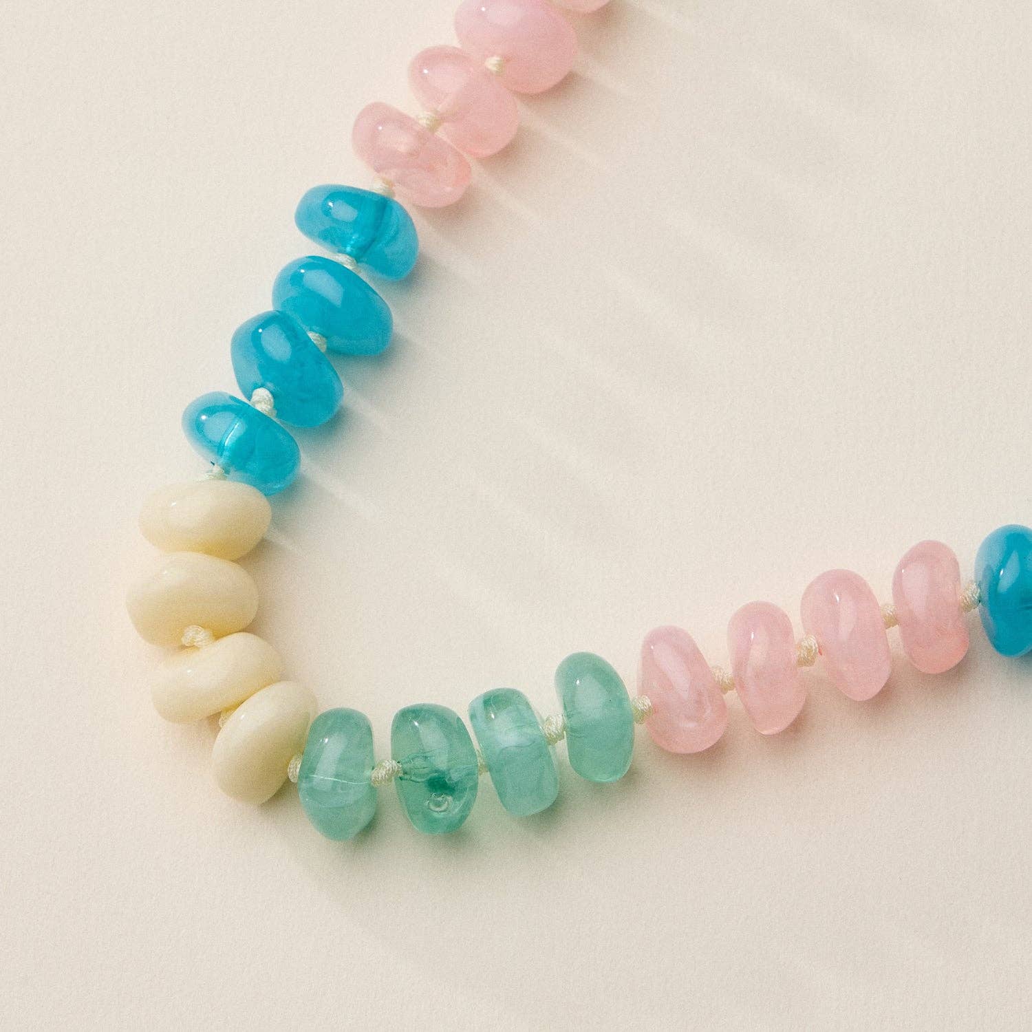 Resin Beaded Chunky Necklace