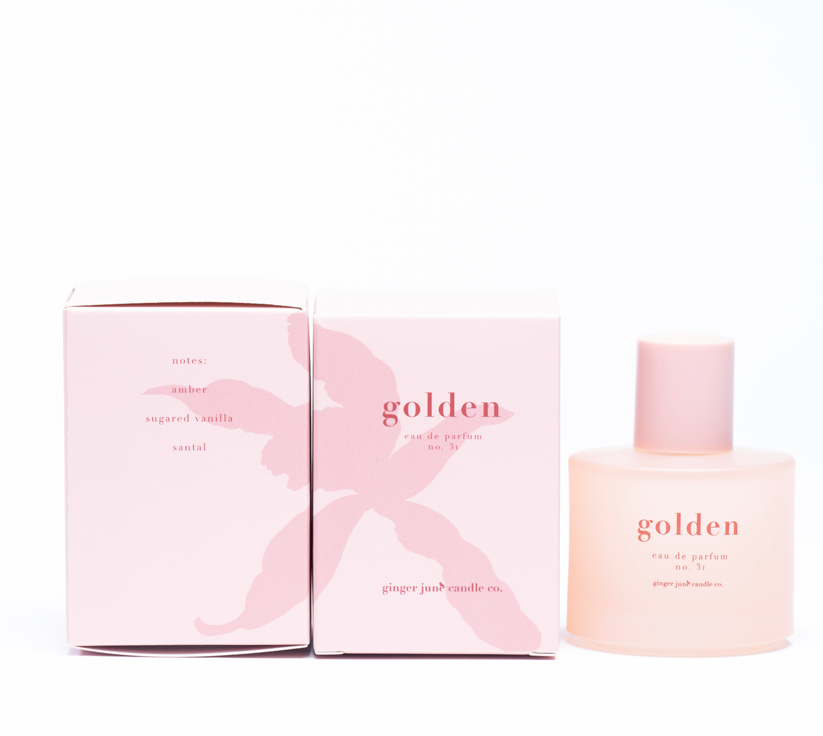 No. 31 golden • clean perfume • roll-on or eau de parfum options