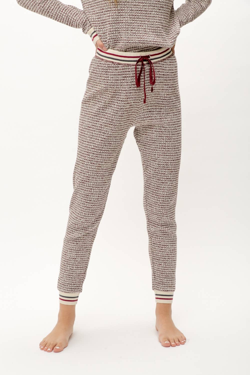 19505 Waffle Knit Jogger