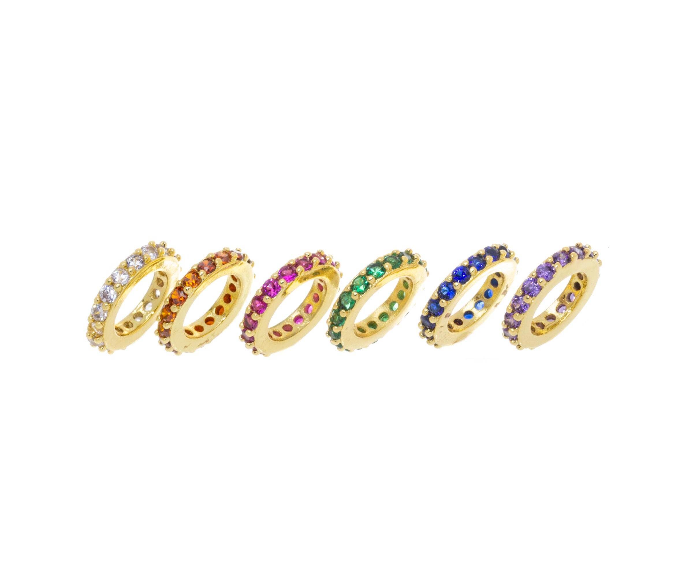 Rondelle Spacer for Bracelets and Necklaces