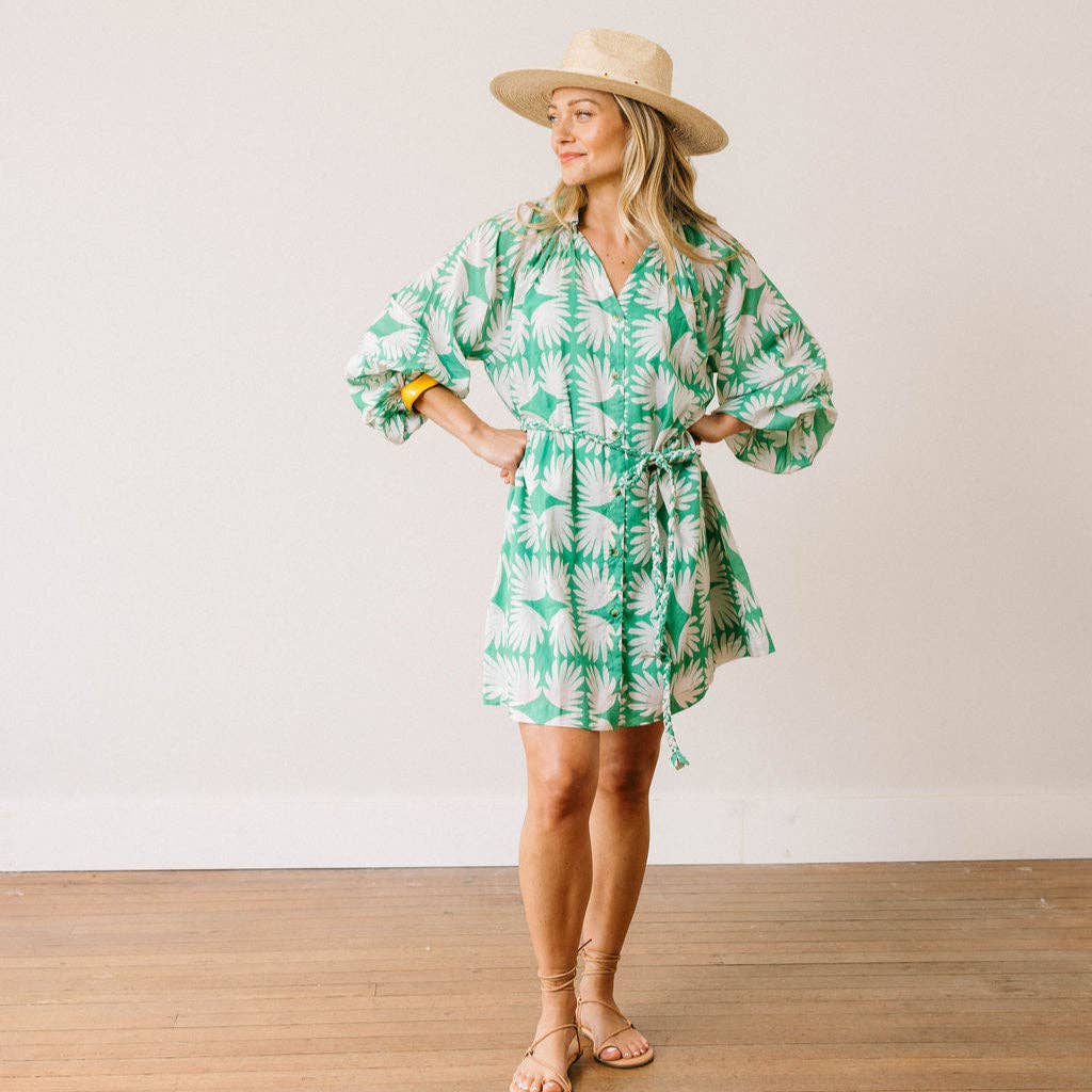 Viridian Tile Pippa Dress