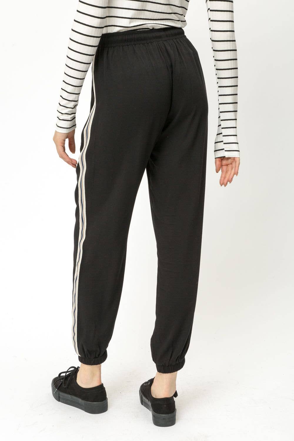 Stevee Stripe Jogger