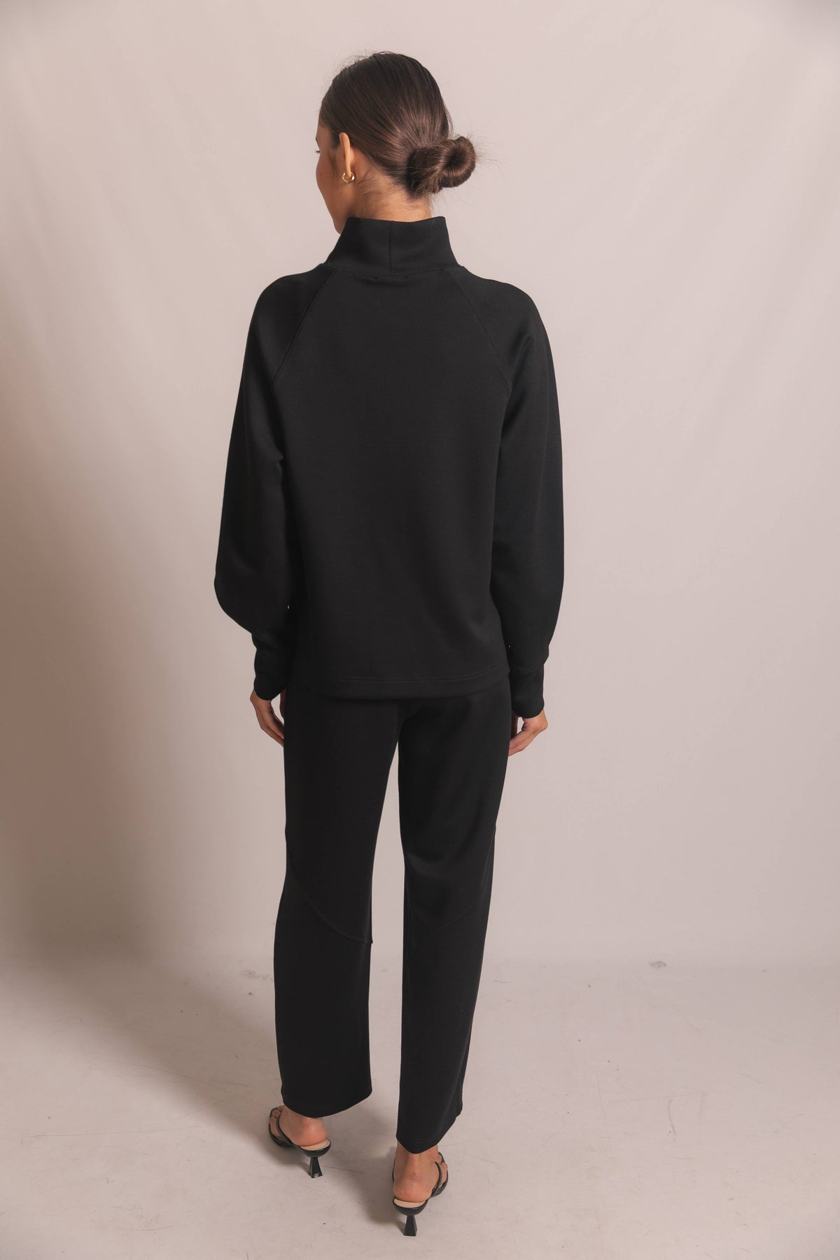 Butter Modal Mock Neck Long Sleeve