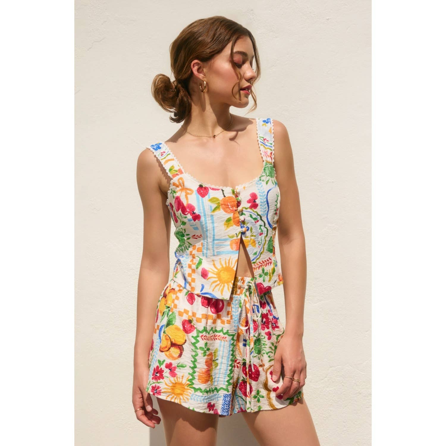 Sweetest Thing Lace Trim Tank Top