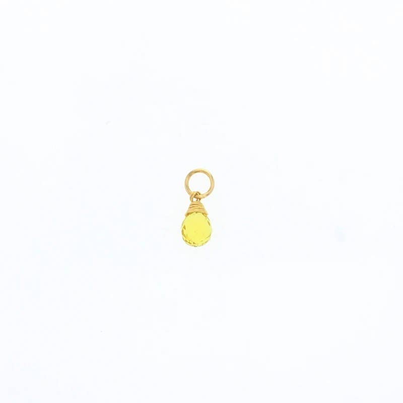 Natural Birthstones Charm