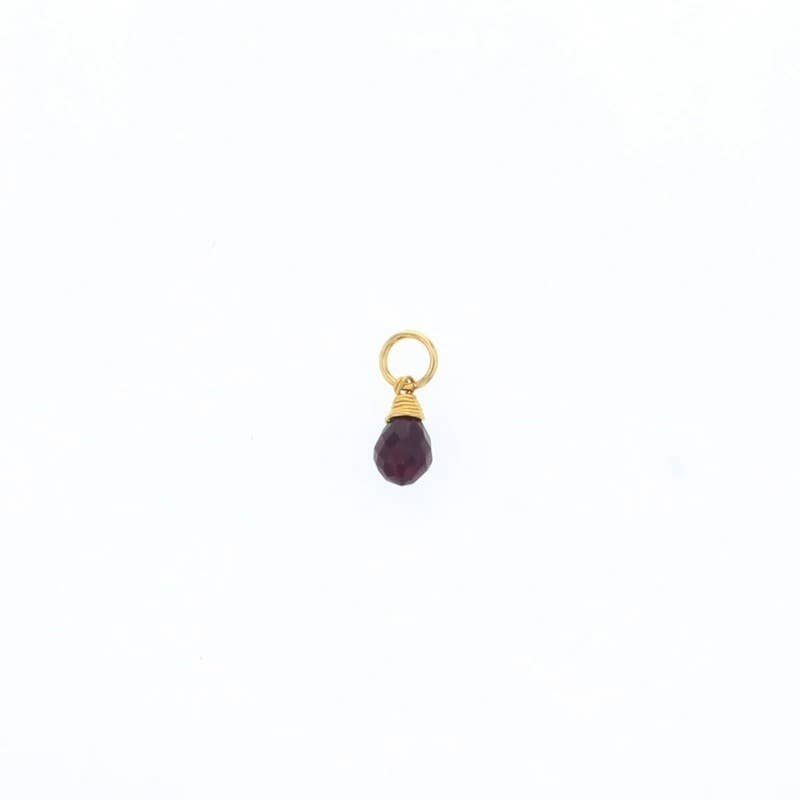 Natural Birthstones Charm