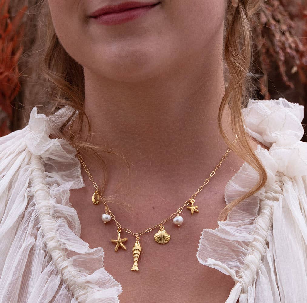 Pacifica Charm Necklace