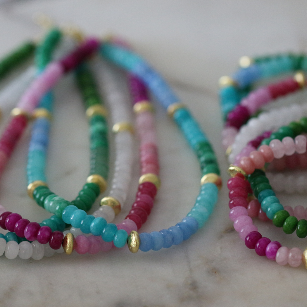 Elizabeth Gemstone Necklace