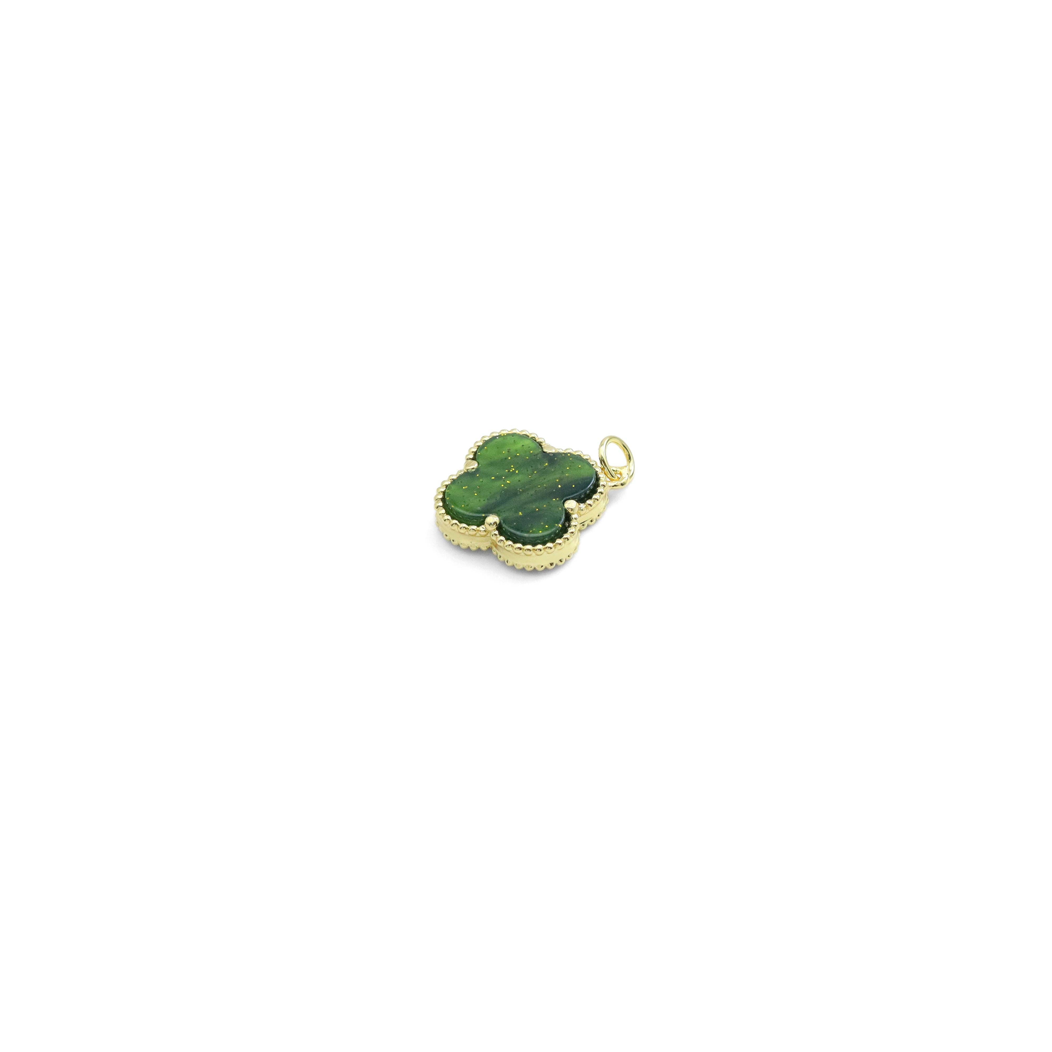 Colorful Enamel Flower Charm