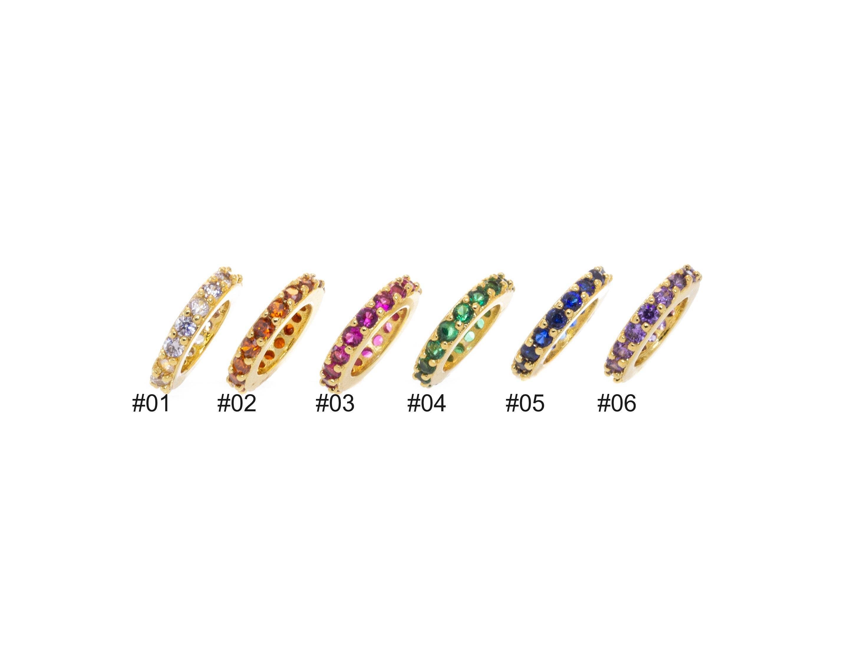 Rondelle Spacer for Bracelets and Necklaces