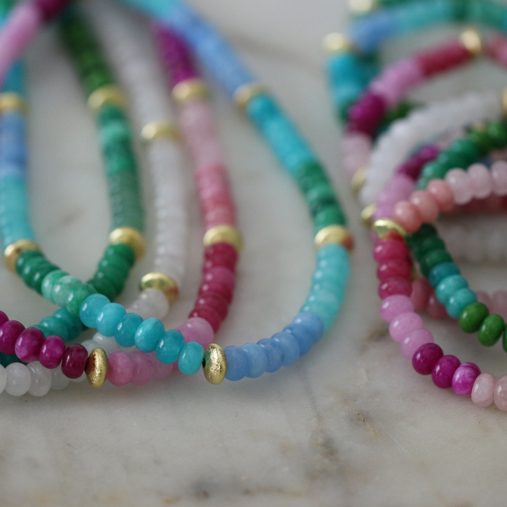 Elizabeth Gemstone Necklace