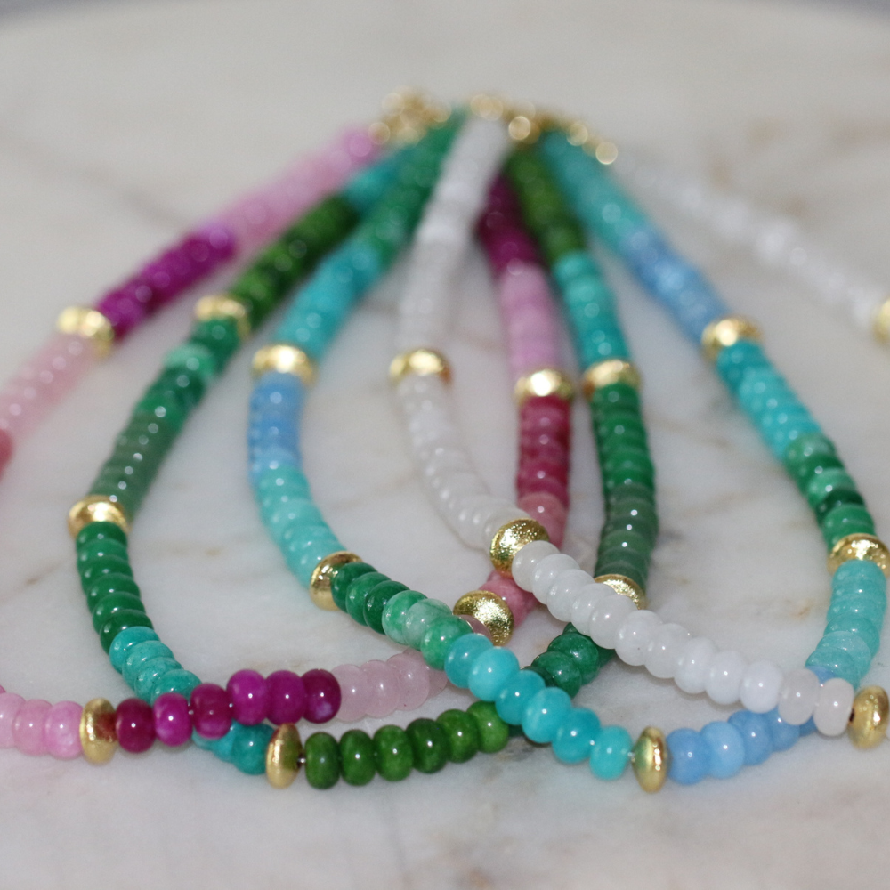 Elizabeth Gemstone Necklace