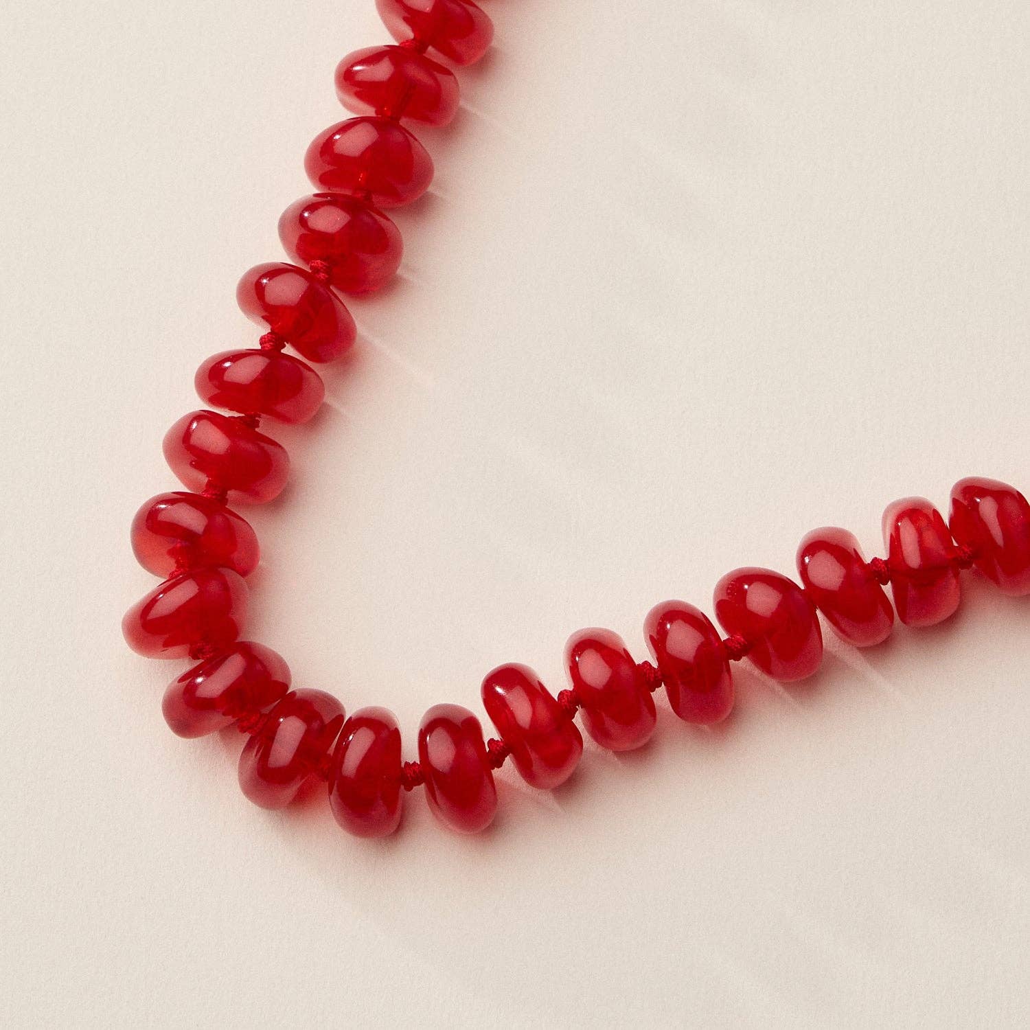 Resin Beaded Chunky Necklace