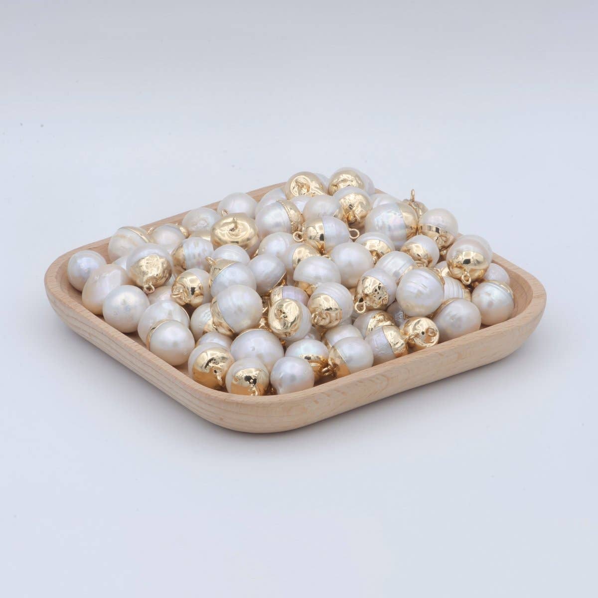 Freshwater Pearl White Round Ball Pearl