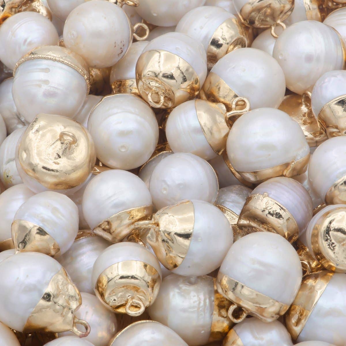 Freshwater Pearl White Round Ball Pearl