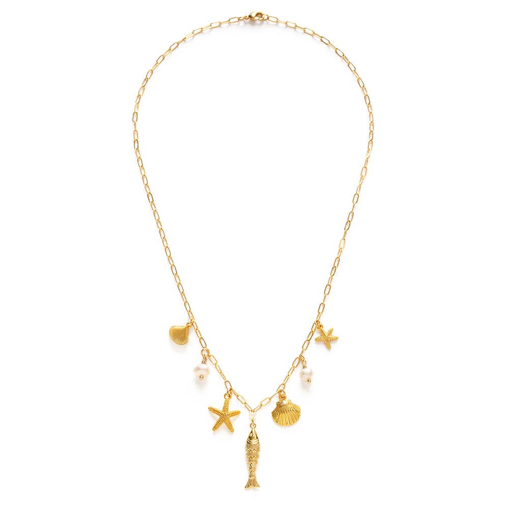 Pacifica Charm Necklace