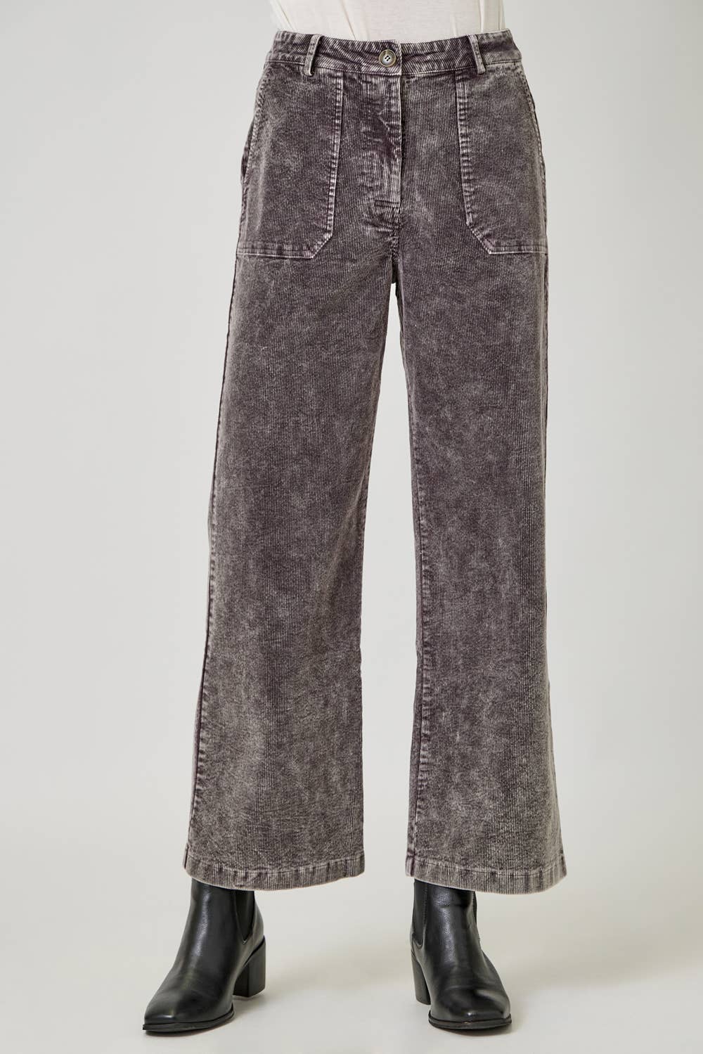 Washed Corduroy Trousers