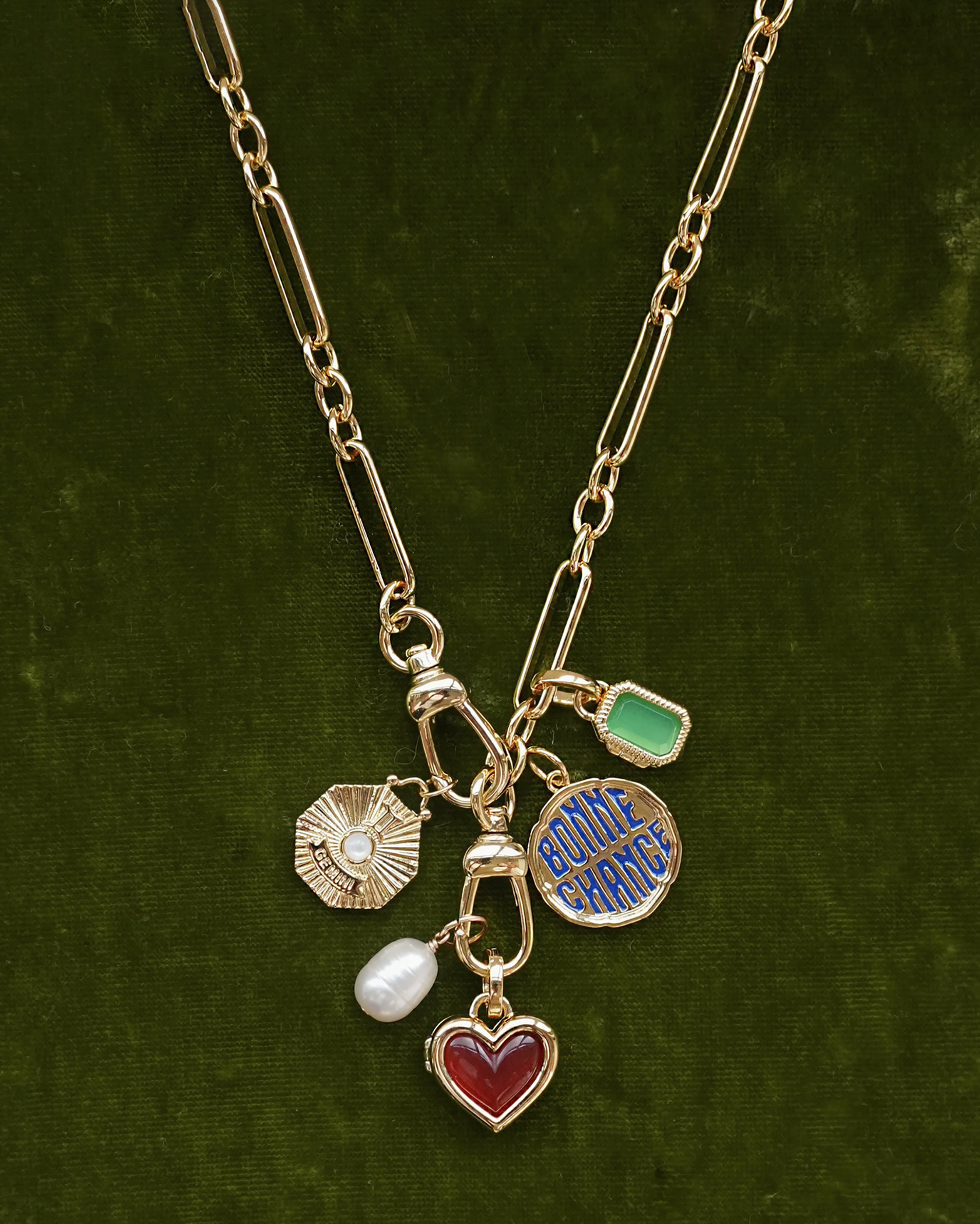 Mabel Locket - Mother of Pearl - Wholesale