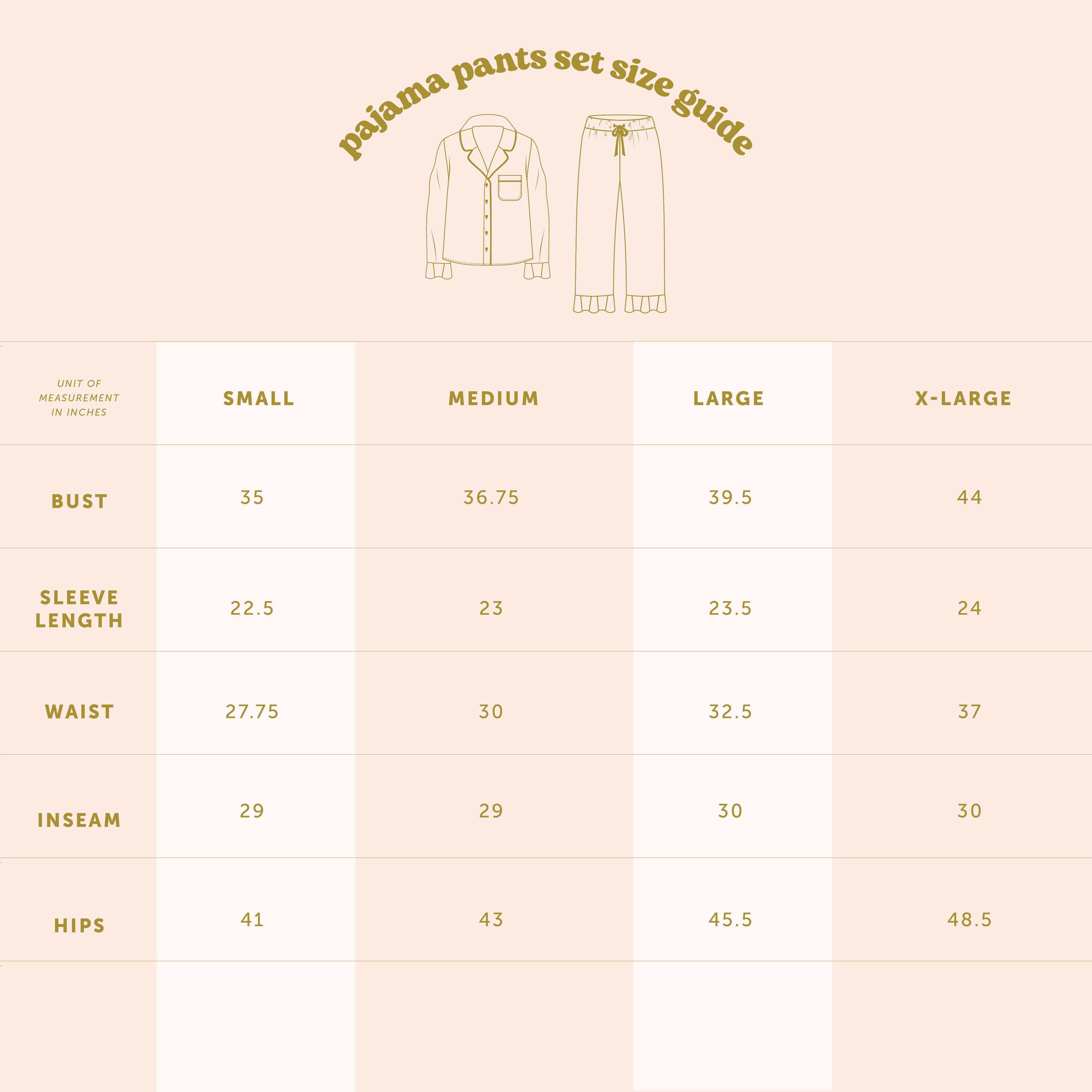 Sweet Dreams Pajama Pants Set-Holly Jolly Santa