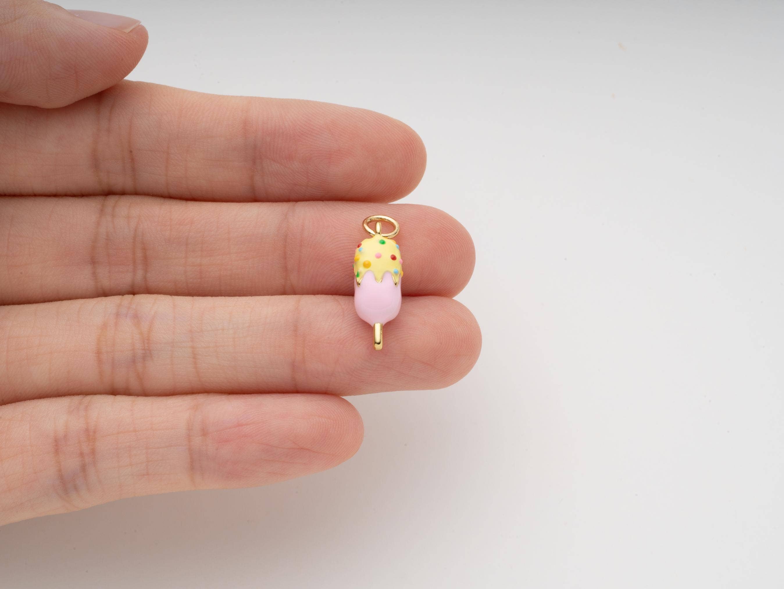 Ice Cream Charm for Necklace or Bracelet CPG2074