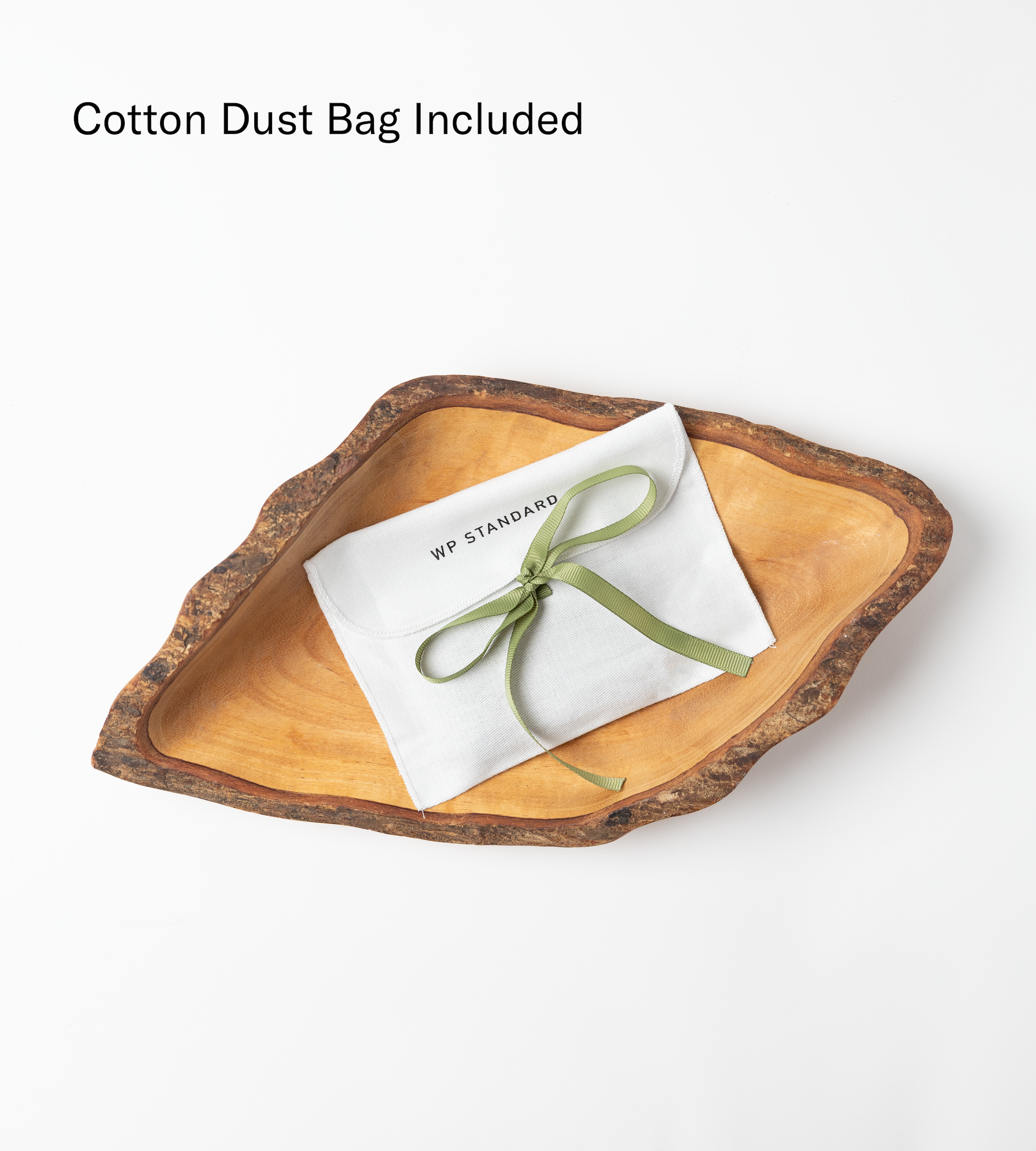 Leather raw edge wide tote bag