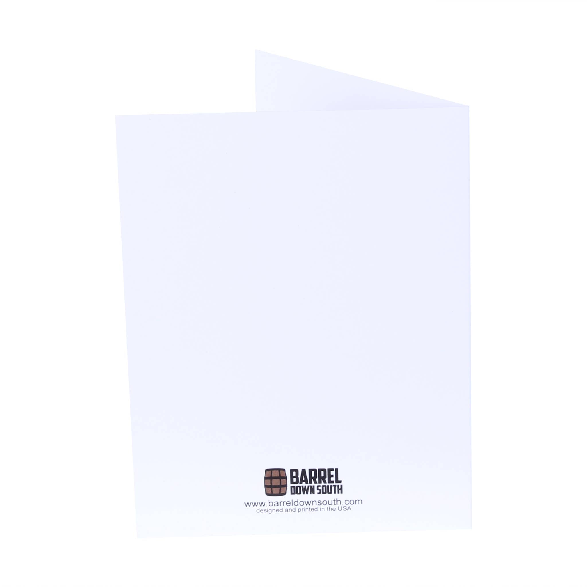Aged To Perfection Funny Bourbon Greeting Card
