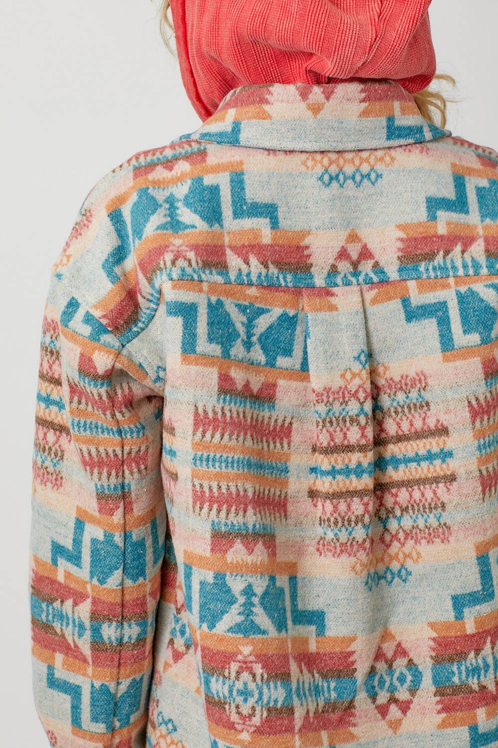 60748 Aztec Shacket