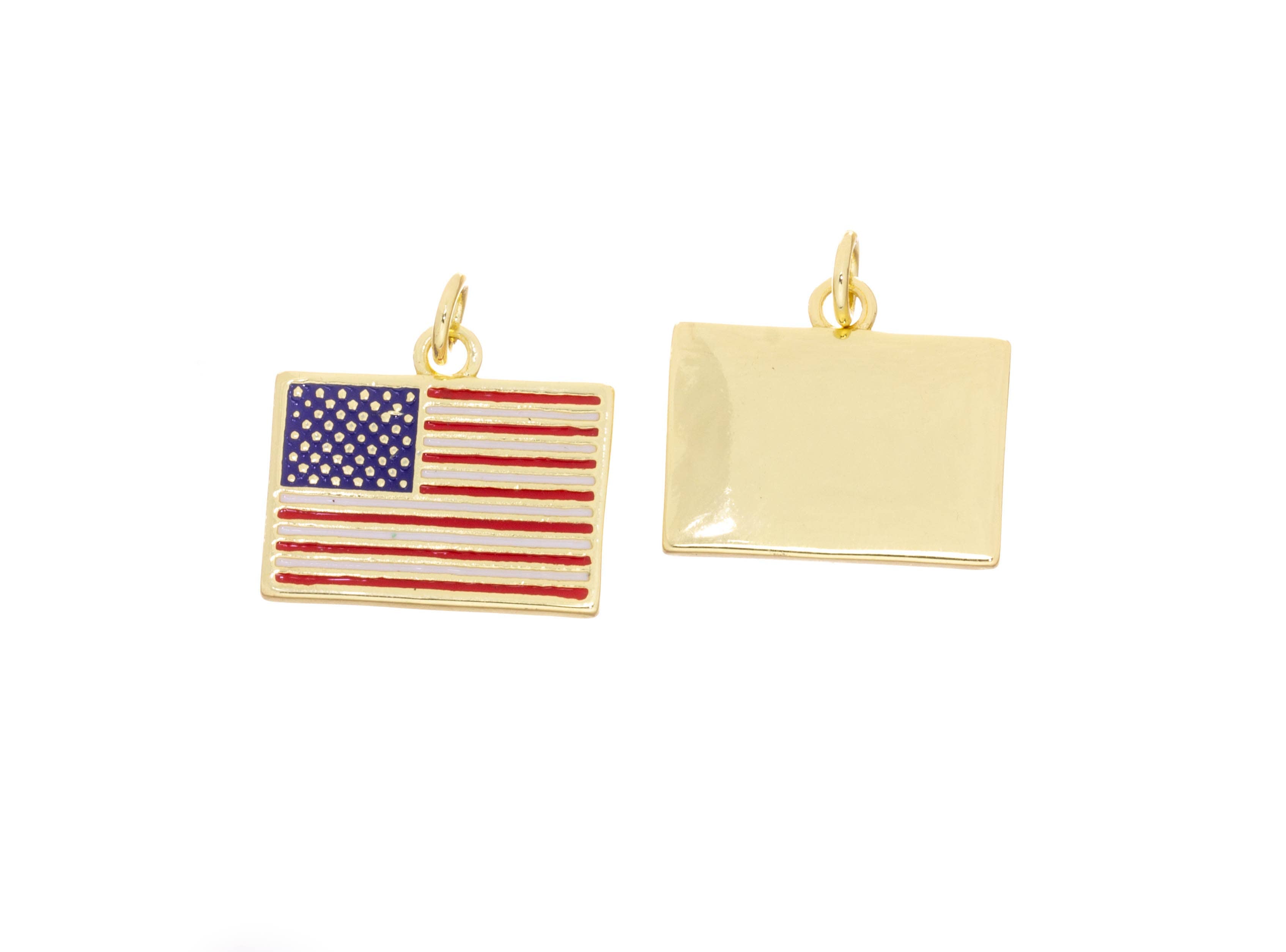 USA Flag Charm