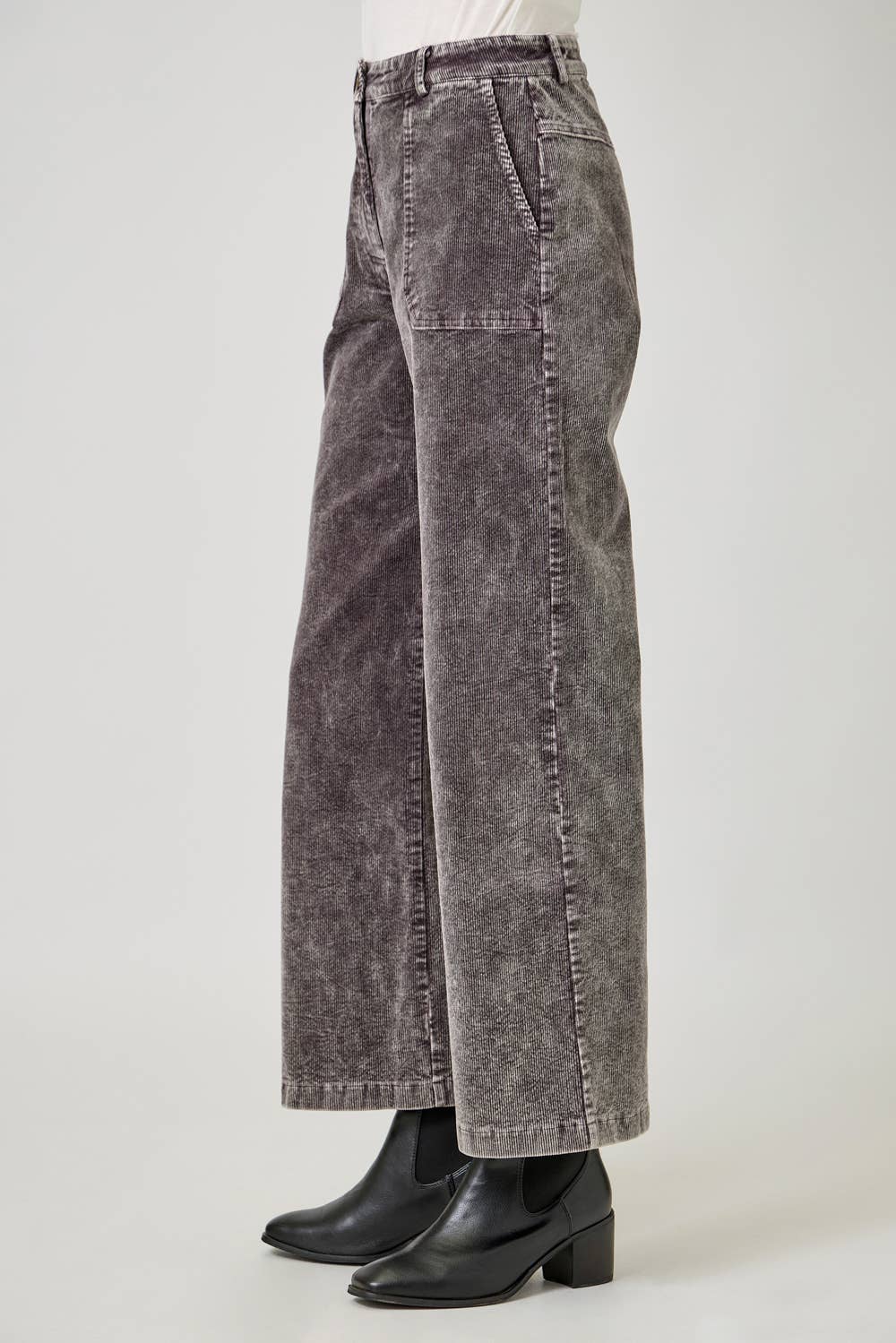 Washed Corduroy Trousers