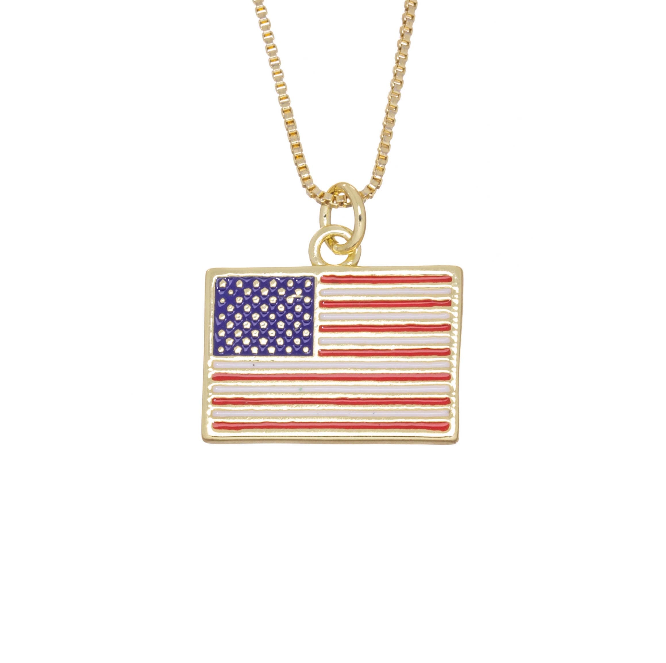 USA Flag Charm