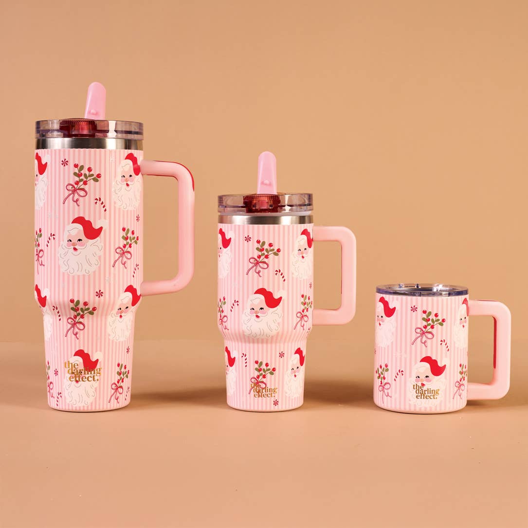 Holly Jolly Santa Tumbler