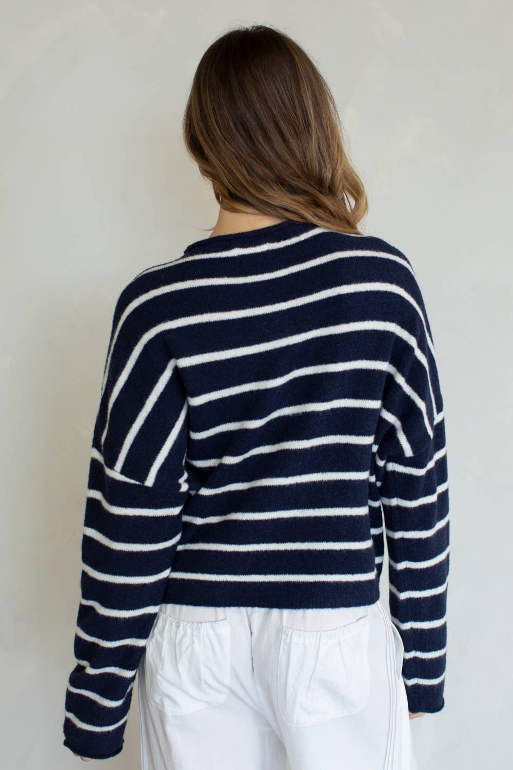 Cabana-Striped Piper Cardigan