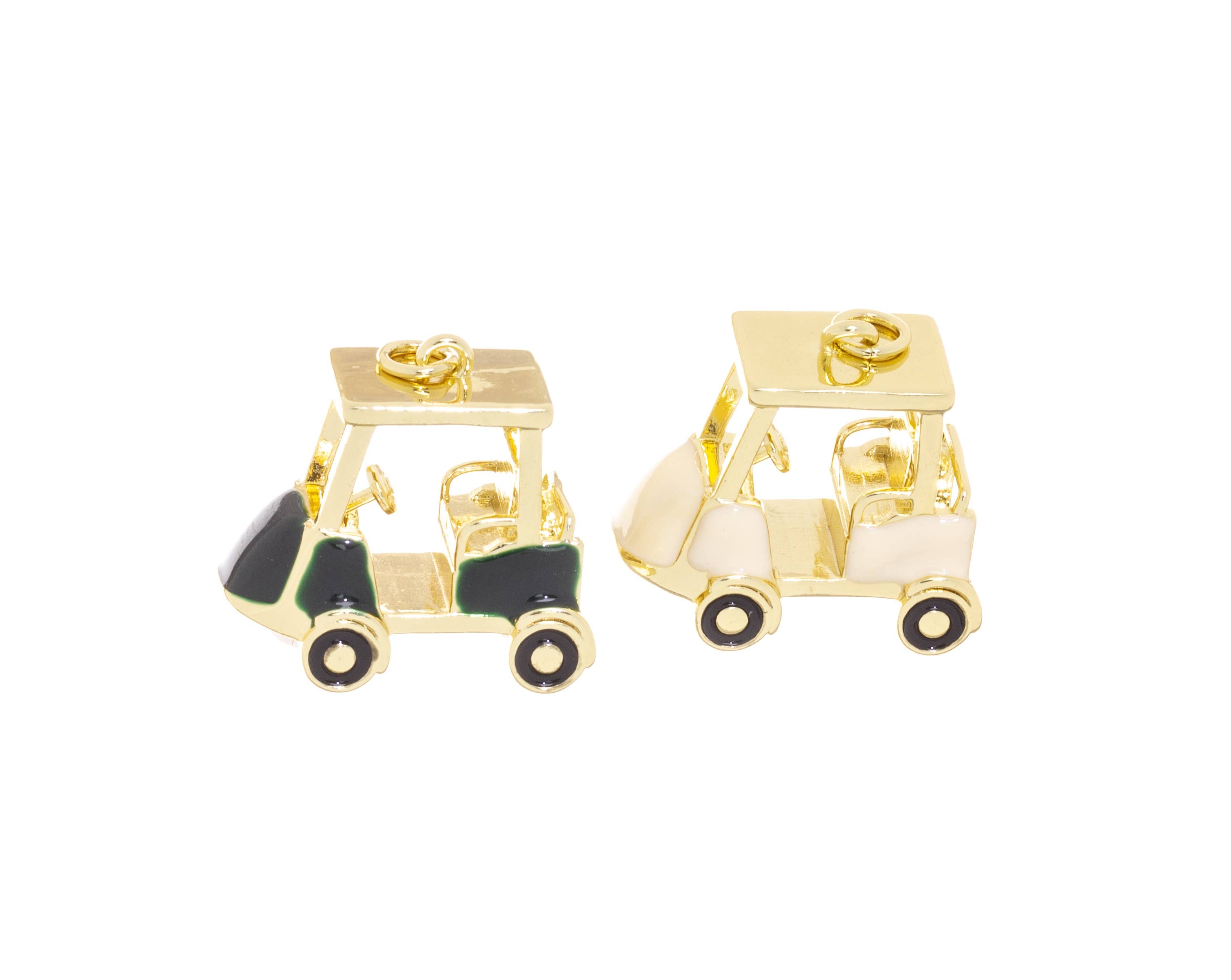Golf Cart Charm for Golfers, Golfer's Cart Pendant