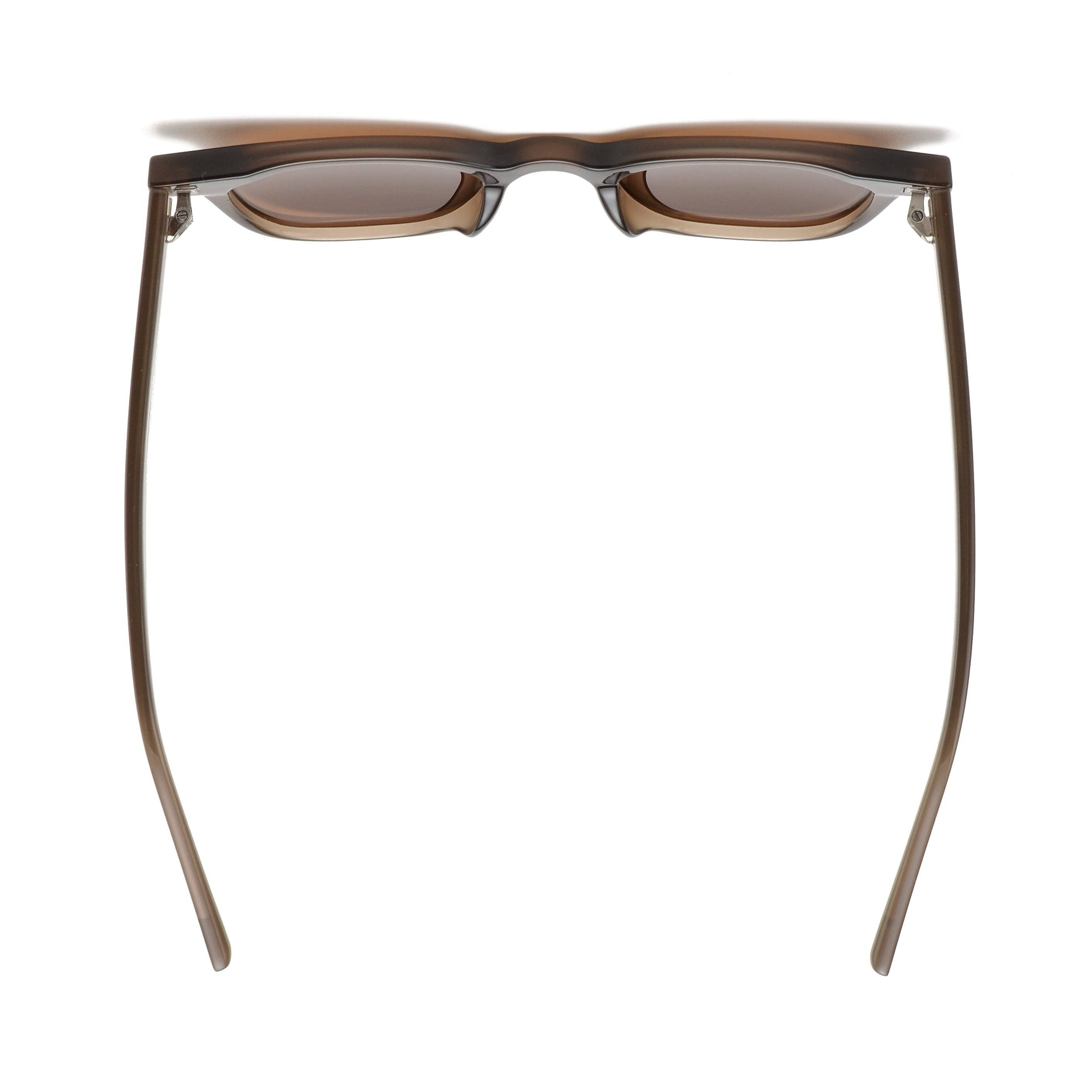 RHEA | Transparent Matte Brown | Brown Lens